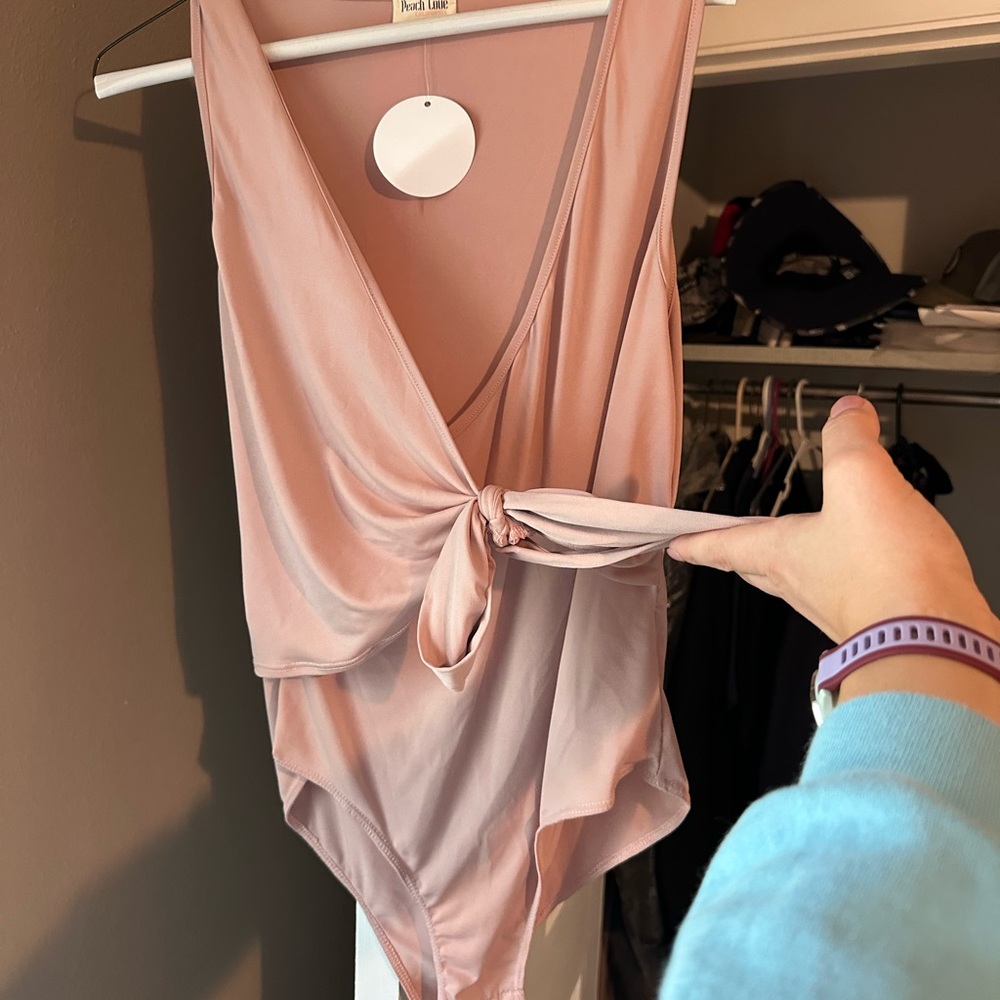 Peach Love California Blush Bodysuit